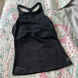 Reebok Women's Black Sports Bra Les Mills BodyCombat